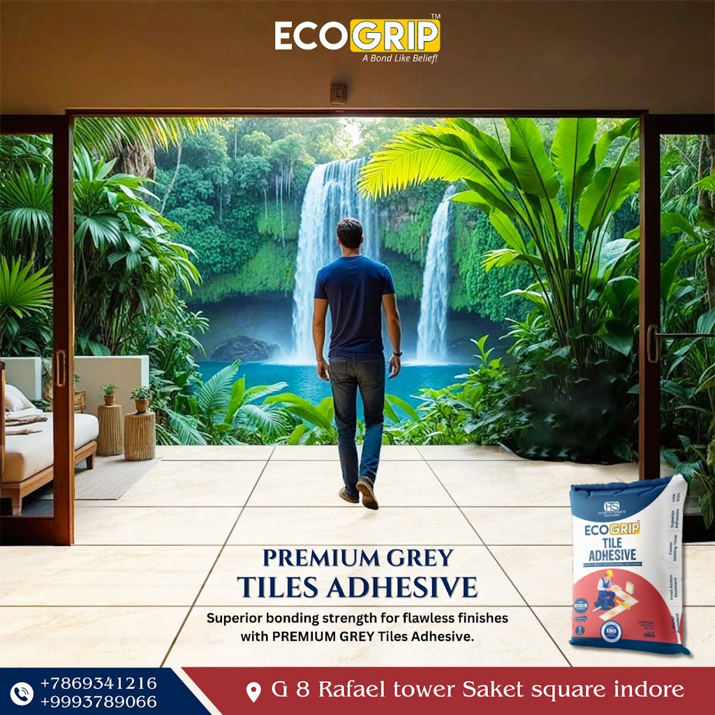 EcoGrip Premium Grey Tile Adhesive – The Ultimate Solution for Flawless Tile Installation