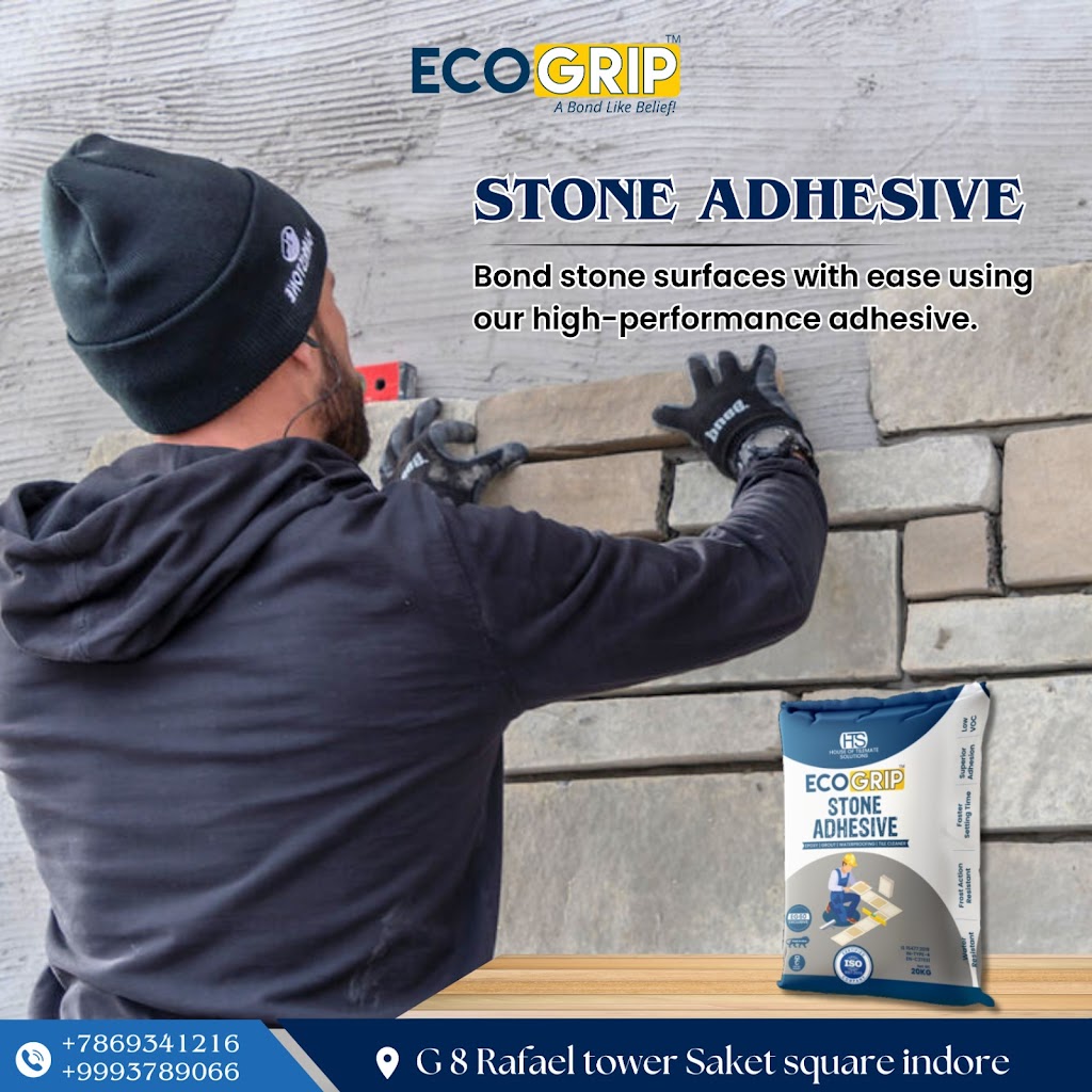EcoGrip Stone Adhesive – Heavy-Duty Bonding for Natural Stone Perfection